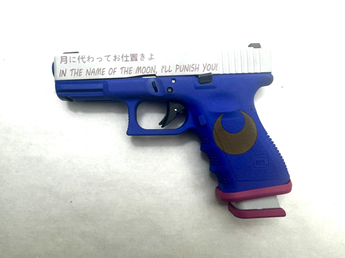 Custom themed Glock Cerakote
