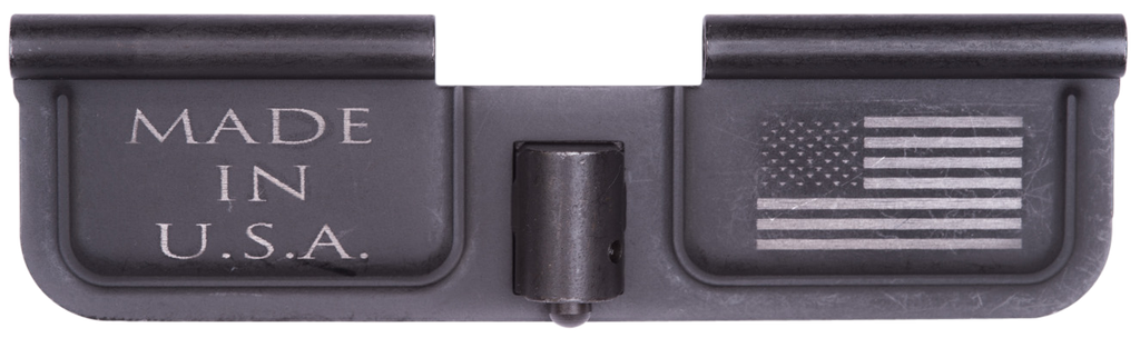 Spikes SED7002 Ejection Port Door USA/Flag AR-15 Black Phosphate Steel