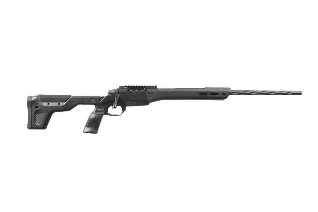 Weatherby 3WAMH22CMR4B 307 Alpine MDT 22 Creedmoor 3+1 22"Graphite Black Cerakote Spiral Fluted Threaded Barrel, Graphite Black Cerakote Receiver w/Picatinny Rail, Arca Rail Forend, Black HNT26 MDT Ch
