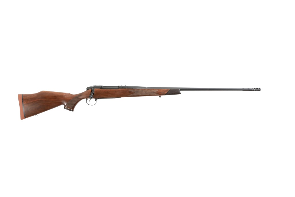 Weatherby 3WASD240WR6B 307 Adventure SD Full Size 240 Wthby Mag 4+1 26" Graphite Black Cerakote Mag Sporter Fluted/Threaded Barrel, Drilled & Tapped Steel Receiver, Walnut Fixed Wood Stock