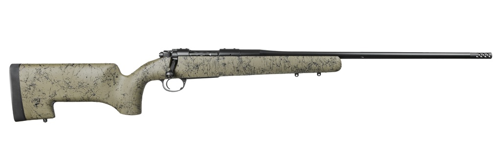 Kimber Mfg, Inc 3000917 Mountain Acsent Peak 6.5 Creedmoor 4+1 22" Match Grade Threaded Barrel, Aluminum Receiver, Fixed Aluminum/Carbon Fiber Stock