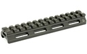 UTG SSLM PIC RISR MNT .5"HT 13 SLOTS