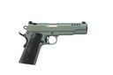 Auto-Ordnance 1911TCAC7 1911  45 ACP 7+1 5" Stainless Steel Barrel, Serrated Stainless Steel Slide, Northern Lights Cerakote Steel Frame w/Beavertail, Armor Black Cerakote Engraved Aluminum Grip