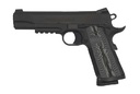 Colt Mfg O1080RGCCU CCU Rail Government 45 ACP 8+1 5" Stainless National Match Barrel, Matte Black DLC Serrated Stainless Steel Slide & Frame w/Picatinny Rail Black Scalloped G10 Grip, Ambidextrous